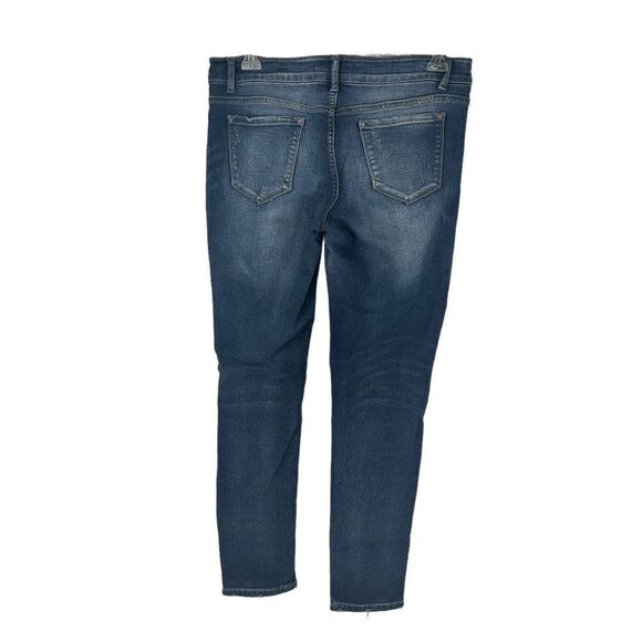 KanCan Jeans Womens Size 31 Waist Blue Stretch Denim Skinny Leg Mid Rise Classic - Picture 2 of 13